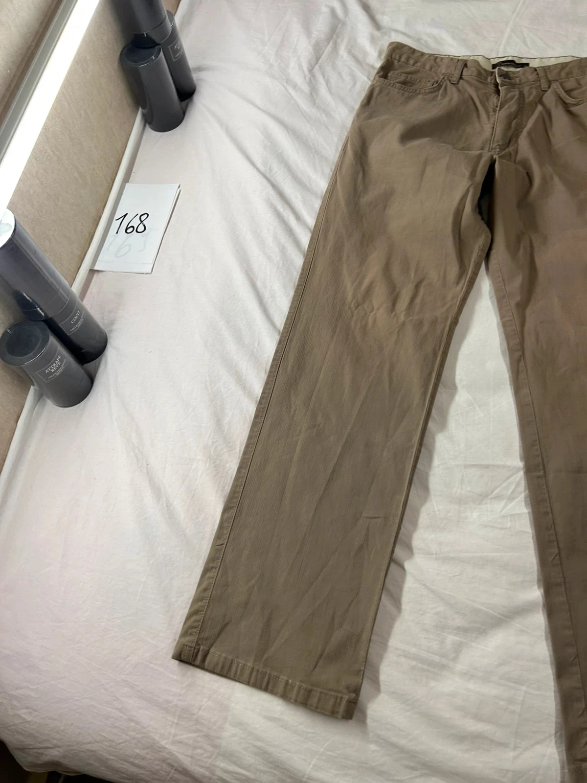 Jean de corte recto beige Celio casual – photo 3